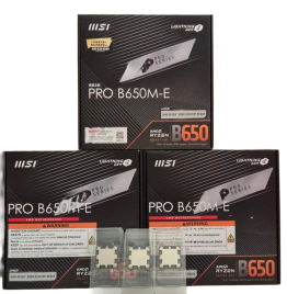 AMD Ryzen 5 7500F + MSI PRO B650M-E AM5 AMD B650 mATX