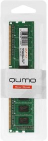 Оперативная память Qumo DDR3 DIMM 1600MHz PC3-12800 8Gb QUM3U-8G1600C11