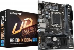 Intel Core i5-12400F + Gigabyte H610M K DDR4