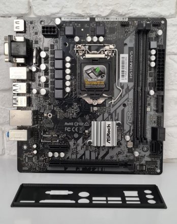 Asrock H510M-HVS R2.0 Soc-1200 Intel H510 2xDDR4 mATX AC`97 8ch(7.1) GbLAN+VGA+HDM