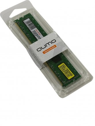 Оперативная память Qumo DDR3 DIMM 1600MHz PC3-12800 8Gb QUM3U-8G1600C11