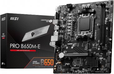 AMD Ryzen 5 7500F + MSI PRO B650M-E AM5 AMD B650 mATX
