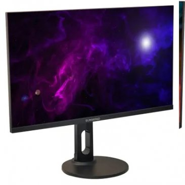 Монитор SunWind 27" SUN-M27BA105 IPS FHD чер 7ms HDMI DP USB M/M HAS Piv 75Hz 250c