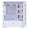 Корпус 1STPLAYER DK D4-M ARGB White / mATX / 2x140mm & 1x120mm ARGB fans  / D4-M-WH-2F7-14-W-1F7-W
